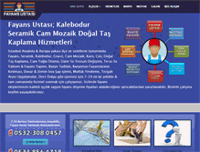 Tablet Screenshot of fayansustasiistanbul.com
